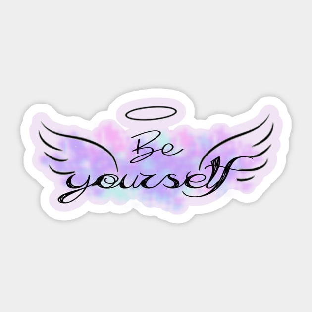 be yourself t-shirt Sticker by cloud